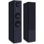 Mission LX6MKIIBK Floorstanding Three-Way 2x6.5-In + 5-In Driver Single Loudspeaker (Each)