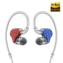 FiiO FA7 Quad Balanced Driver Earphone with Detachable MMCX Cable BLUE/RED - Open Box