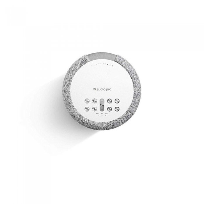 AUDIO PRO A10 Compact WiFi Wireless Multiroom Speaker LIGHT GRAY - Click Image to Close