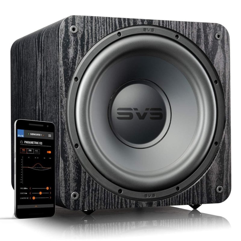 SVS SB 1000 PRO 12-Inch Subwoofer BLACK ASH - Open Box
