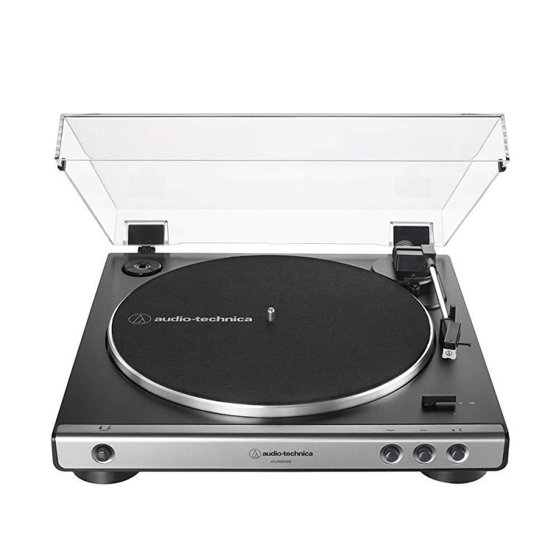 Audio-Technica AT-LP60XUSB-GM Fully Automatic Belt-Drive Stereo Turntable GUNMETAL