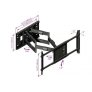 Rocelco VLDC Large Double Cantilever Mount for 42"-65" TV's BLACK