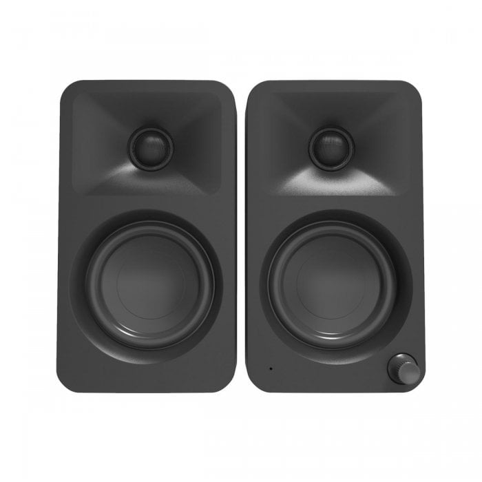 Kanto ORA 100W Powered Reference Desktop Speakers with Bluetooth (Pair) BLACK [2024] - Click Image to Close