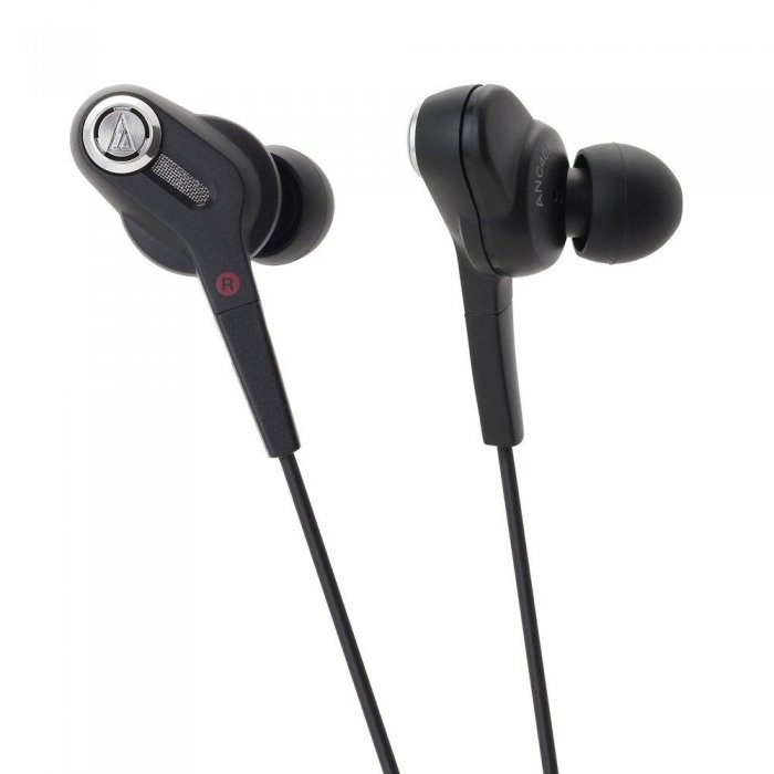 Audio-Technica ATH-ANC40BT Wireless In-ear Bluetooth Headphones - Click Image to Close
