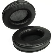 Dekoni Audio EPZ-SRH-CHL Choice Leather Replacement Ear Pads for Shure SRH Series Headphones BLACK