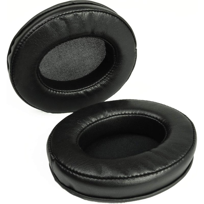 Dekoni Audio EPZ-SRH-CHL Choice Leather Replacement Ear Pads for Shure SRH Series Headphones BLACK