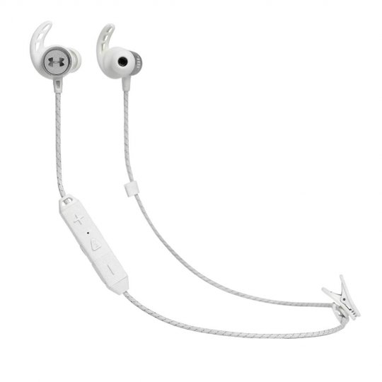 JBL Under Armour React Sport Wireless Bluetooth In-Ear Headphones WHITE