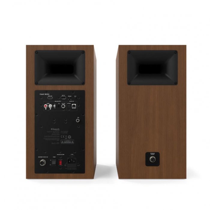 Klipsch The Sevens Powered Speakers (Pair) WALNUT [2023] - Click Image to Close
