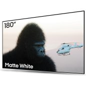 AWOL Vision Matte White 180 Inch Manual Projection Screen