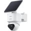 aosu C9X11-1 SolarCam T2 Ultra 4K TrueColor Solar-Powered 360° PTZ Outdoor Security Camera WHITE