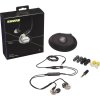 Shure SE425-V+UNI Sound-Isolating Earphones with 3.5mm Remote/Mic Cable SILVER
