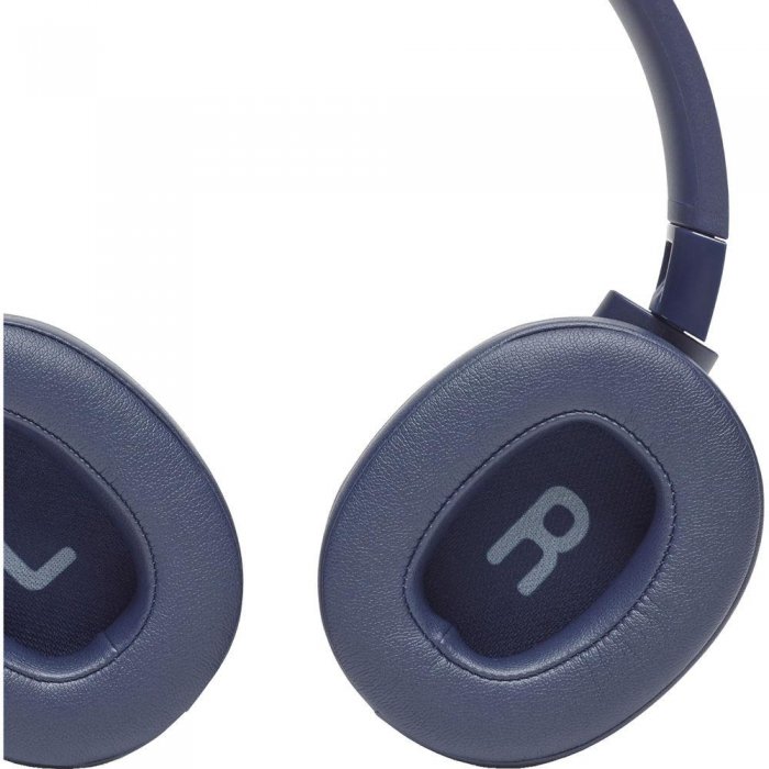 JBL Tune 750BTNC Wireless Over-Ear ANC Headphones BLUE - Click Image to Close