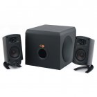 Klipsch ProMedia 2.1 Mini Speaker System w Subwoofer BLACK