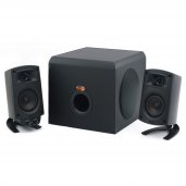 Klipsch ProMedia 2.1 Mini Speaker System w Subwoofer BLACK