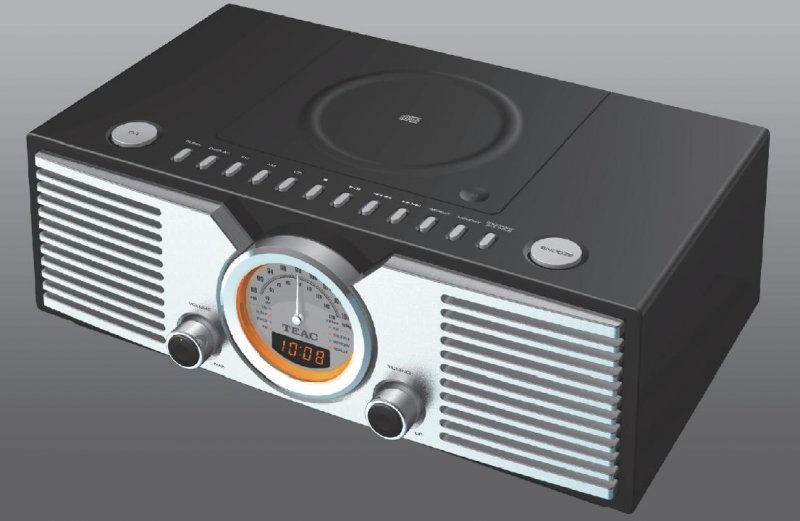 Teac SL-D88 Vintage Styled AM/FM CD Player