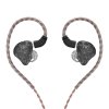 FiiO FH1S Dual Driver Hybrid Knowles Balanced Armature Large 13.6mm Driver Earphones
