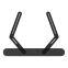 Sanus WSSAFM1-B2 Sound Bar Mount Designed For Sonos Ray BLACK