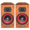 Cerwin Vega LA165 6.5-Inch 2-Way Bookshelf Speaker (Pair) COGNAC