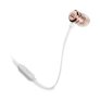 JBL Tune 290 Wired In-Ear Headphones with Mic ROSE GOLD/WHITE