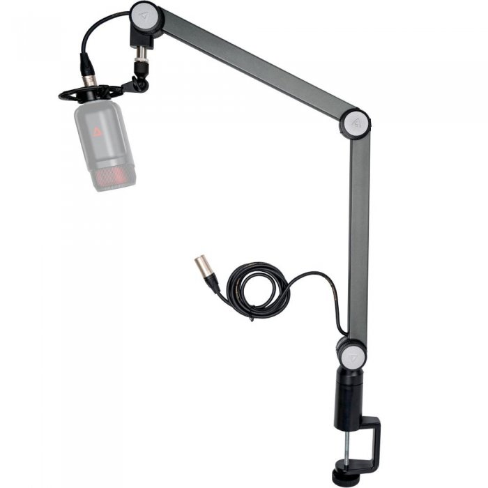 Thronmax S2 Caster Clamp-on Boomclamp for XLR Mics - Click Image to Close