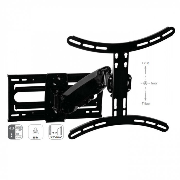 Sonora SGS65 Fully Adjustable Gas Spring Articulating Bracket - Click Image to Close
