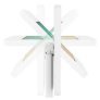 Kanto SFS300W Locking Anti-Theft Kiosk Floor Stand for 10.2-Inch iPad White