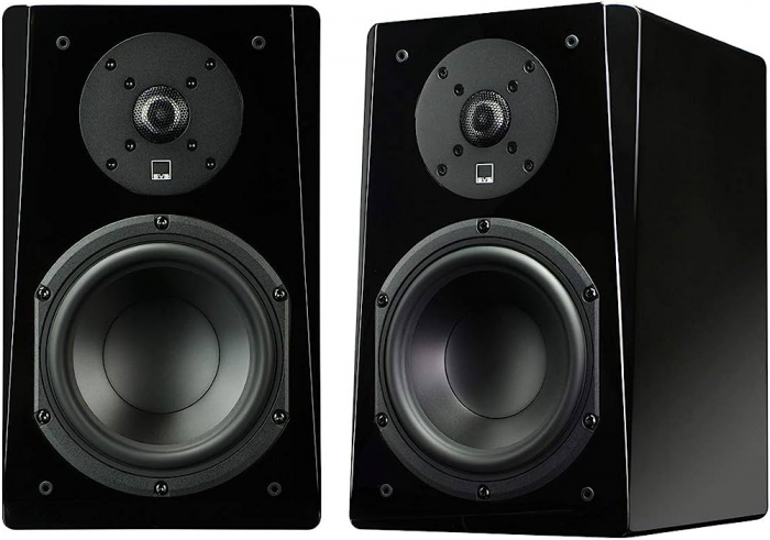 SVS 'Prime Bookshelf' Bookshelf Loudspeaker BLACK GLOSS (Pair) - Click Image to Close