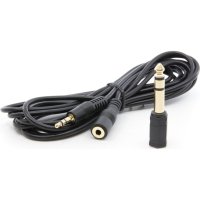 Ultralink UHS583B 3.5mm Stereo Headphone Extension Cable with 1/4" Adapter 3m / 10ft