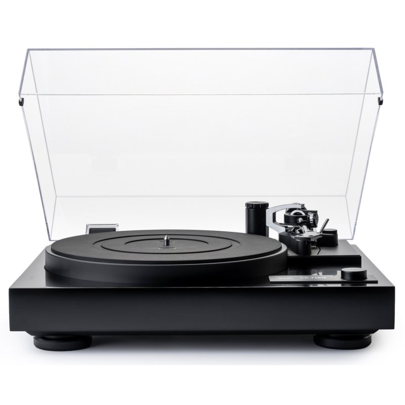 Dual CS 718Q Reference Direct Drive Manual Turntable BLACK