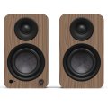 Kanto Living YU4 2nd Gen (2nd Gen) 160 W Powered Speakers System with Bluetooth 5.3 Phono Preamp USB-C WALNUT