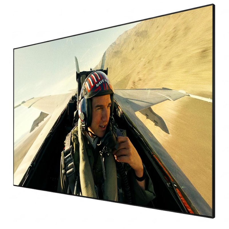 Grandview PE-Y 135" Ambient Light Rejection MID TO LONG Throw Series Permanent Fixed-frame