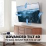 Sanus VDLT17-B1 Large Advanced Tilt 4D TV Wall Mount for 42-Inch to 90-Inch TVs BLACK