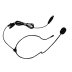 TOA MIC-SJ22-B-R Headset Microphone with Plug BLACK