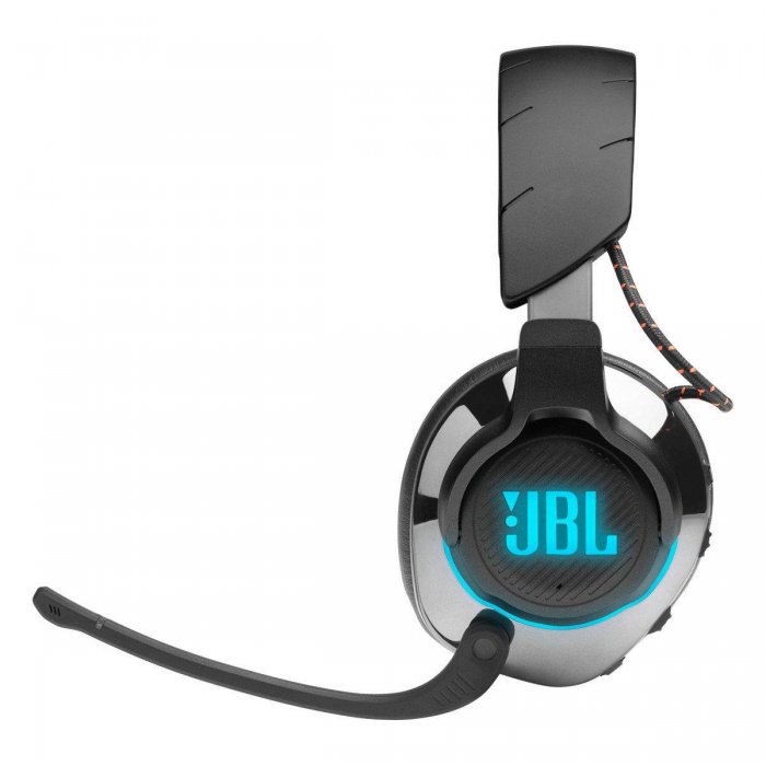 JBL QUANTUM 800 2.4Ghz Wireless Over-ear Wired Gaming Headset w/ RGB Lighting BLACK - Click Image to Close