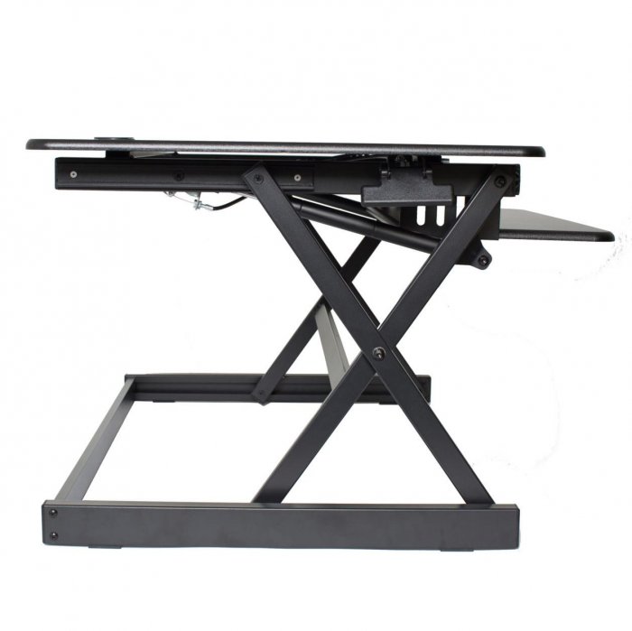 Rocelco DADR 40-Inch Standing Desk Converter BLACK - Click Image to Close