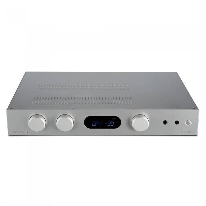 Audiolab 6000A Stereo 100-Watt Integrated Amplifier SILVER - Open Box - Click Image to Close