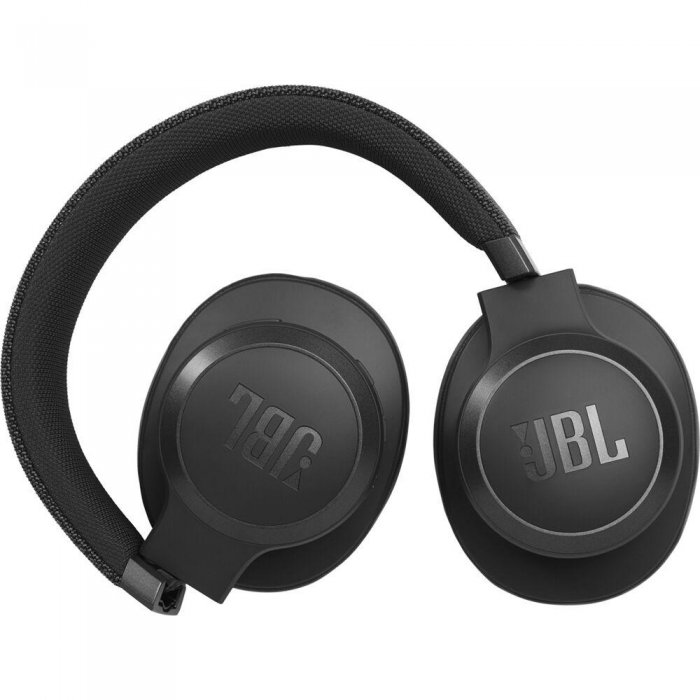 JBL Live 660NC Wireless Noise Cancelling On-Ear Headphones BLACK - Click Image to Close