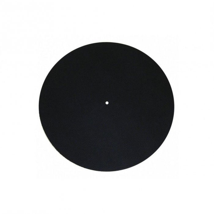 Pro-Ject PJ07689457 Leather It Platter Mat BLACK - Click Image to Close