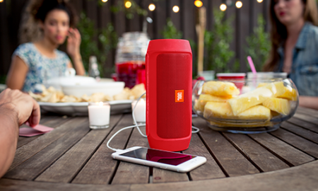Description image for JBL Charge2+ Full-Featured Splashproof Portable Bluetooth Speaker