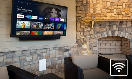 Description image for SunbriteTV Veranda 3 SERIES 55-Inch 4K HDR Full Shade Outdoor TV BLACK