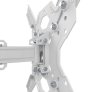 Kanto PS300W Full Motion TV Articulating Mount 26-60 Inch TV's WHITE
