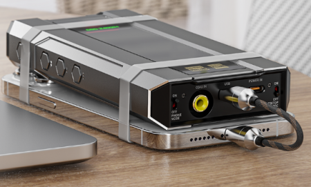 Description image for FiiO Q15 Portable DAC and Headphone Amplifier TITANIUM