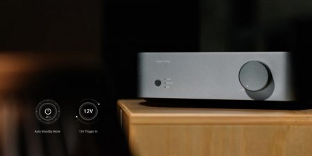 Description image for WiiM Vibelink Amp 100W Power Amplifier with Premium ESS 9039Q2M DAC and TI TPA3255