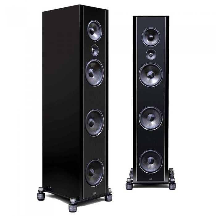 PSB Synchrony T800 Tower with 8" Woofer Gloss (Pair) BLACK - Click Image to Close
