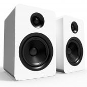 Kanto YU Passive 5.25" Bookshelf Speakers with 1" Silk Dome Tweeter (Pair) WHITE