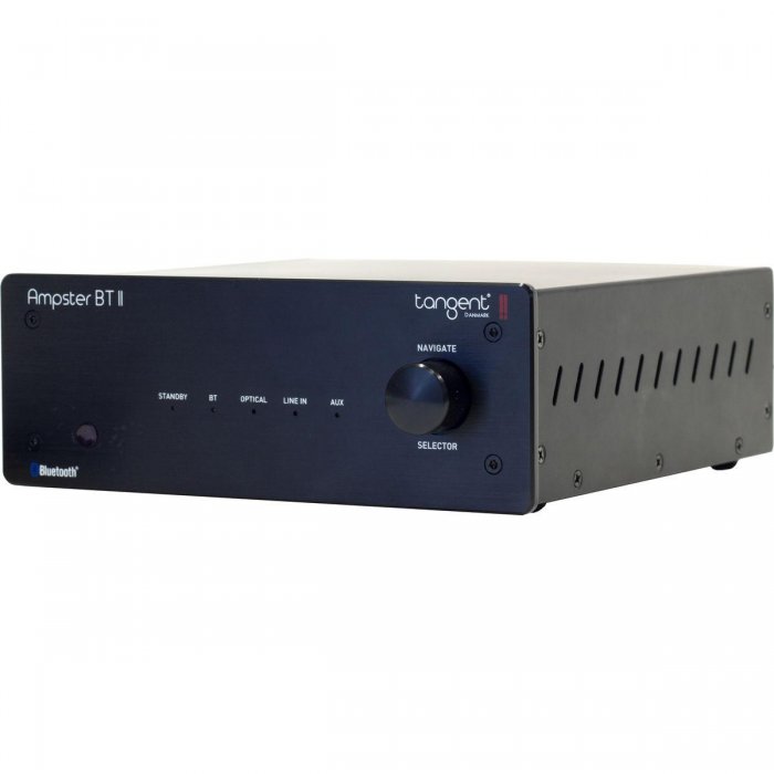 Tangent Ampster BT II Compact-Sized HI-FI System Bluetooth & Multi-Room Amplifier BLACK - Click Image to Close