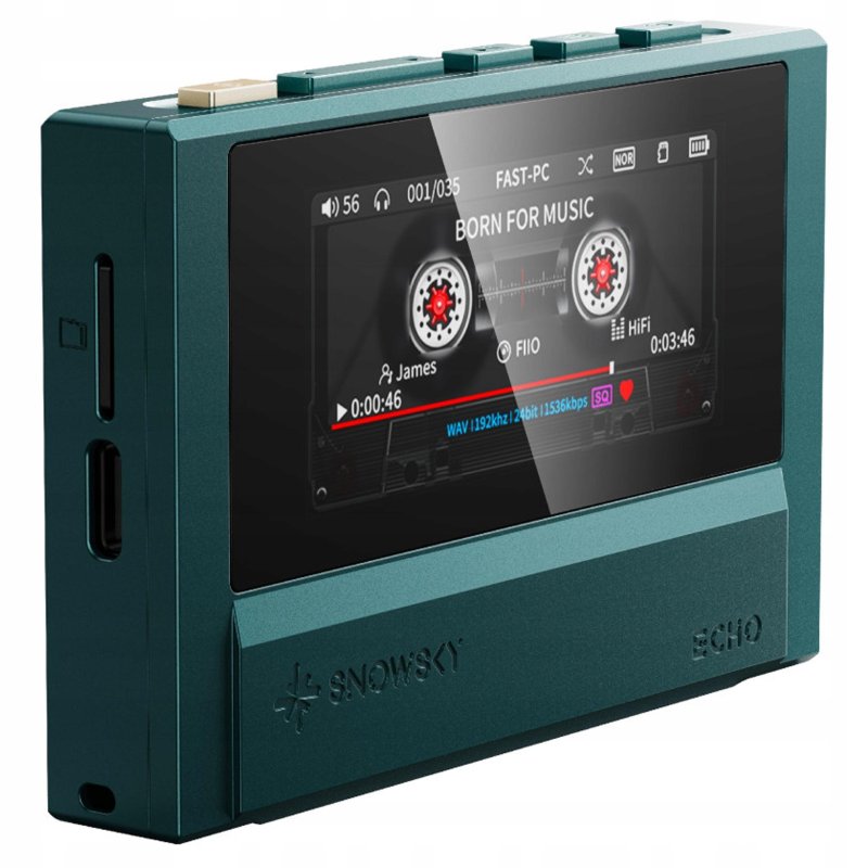 FiiO SNOWSKY Echo Retro Hi-Res Digital Audio Player GREEN