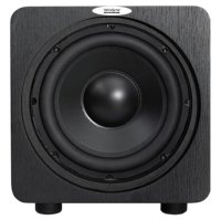 Velodyne Acoustics Deep Blue 8-Inch 300W Front Firing Sealed Active Subwoofer BLACK