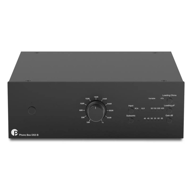 Pro-Ject Phono Box DS3 B Balanced MM/MC Phono Preamplifier BLACK