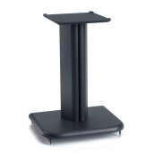 SANUS Basic Series BF16 16-Inch Tall or Medium Bookshelf Speaker Stand (Pair) BLACK